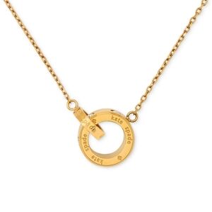 Kate Spade Set In Stone Interlink Pendant Necklace